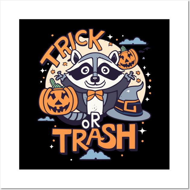 trick-or-trash Wall Art by Space Monkeys NFT